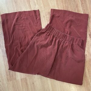 Elizabeth Suzann Florence Silk Pants Size M
